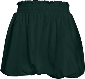 JOFOW Casual Puff Bubble Mini Skirts Going Out Skirts for Women Mini Skirt with Shorts Ruffle Shorts