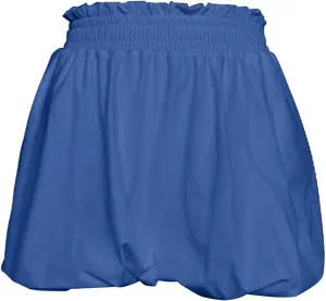 JOFOW Casual Puff Bubble Mini Skirts Going Out Skirts for Women Mini Skirt with Shorts Ruffle Shorts