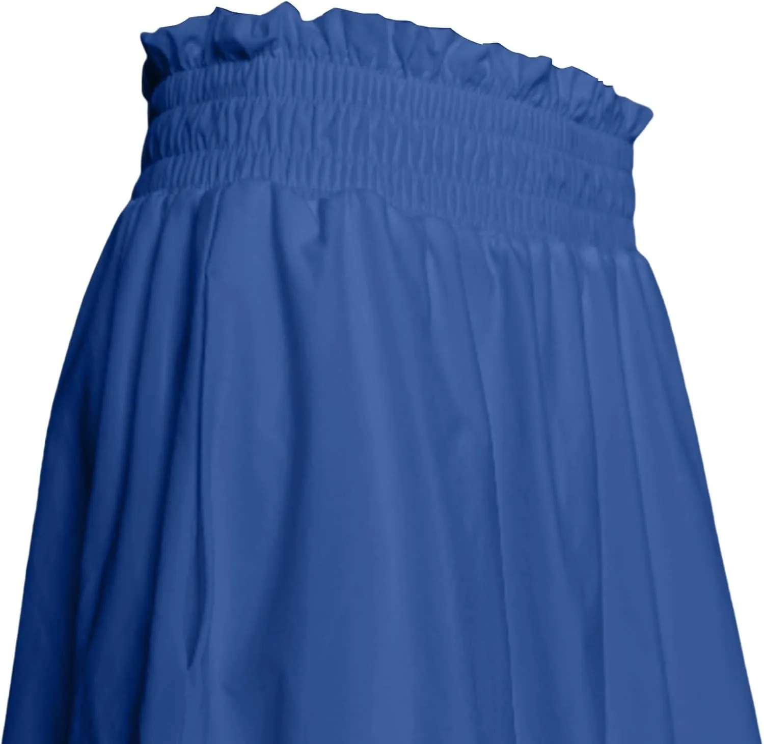 JOFOW Casual Puff Bubble Mini Skirts Going Out Skirts for Women Mini Skirt with Shorts Ruffle Shorts