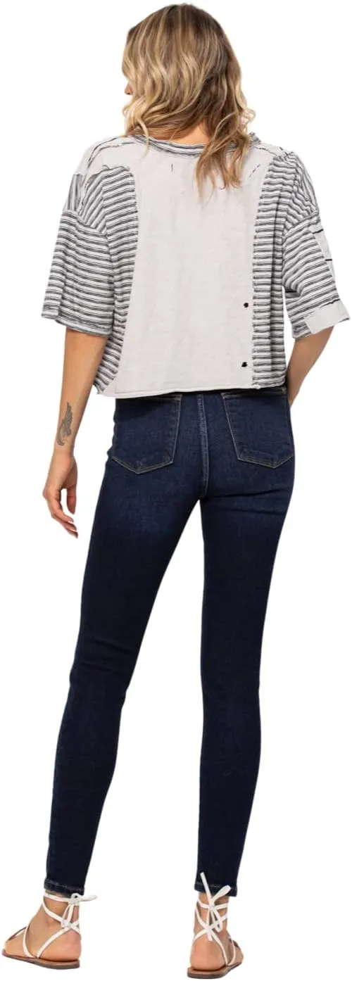 Judy Blue High Waist Non Distressed Skinny Jeans