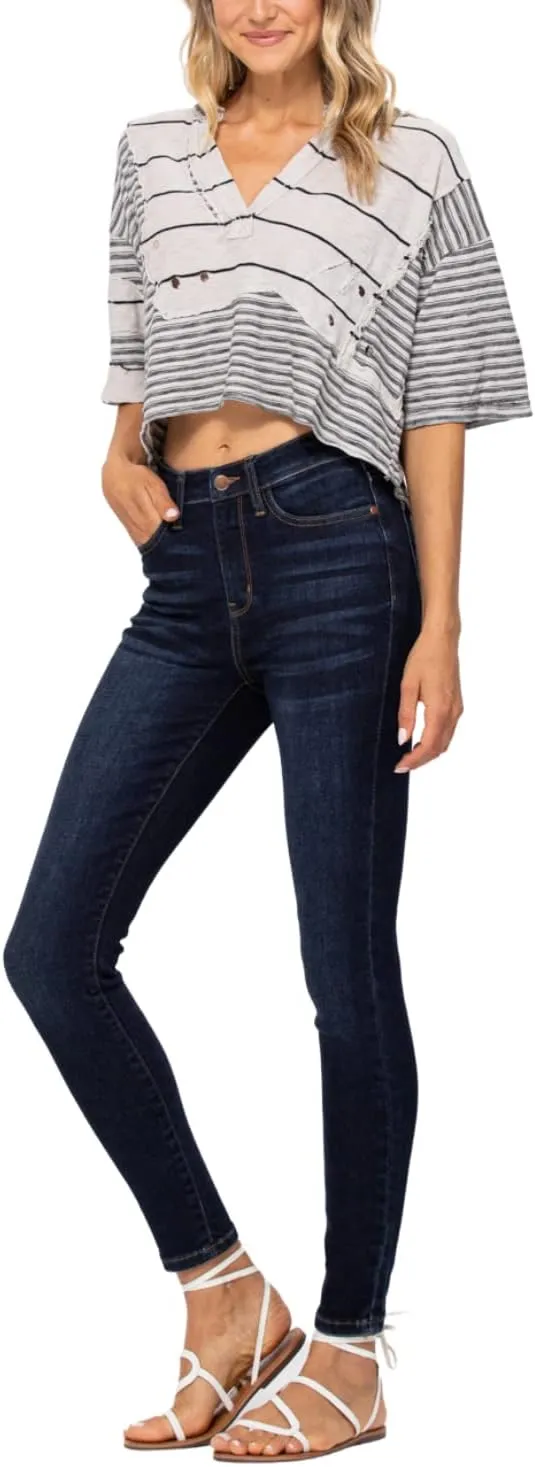 Judy Blue High Waist Non Distressed Skinny Jeans