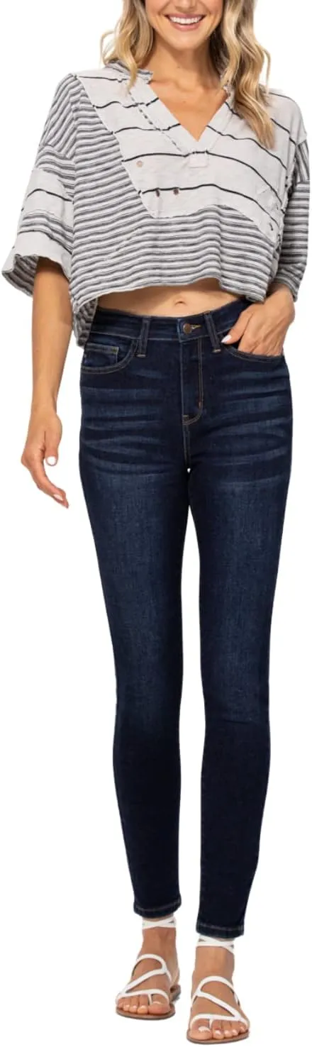 Judy Blue High Waist Non Distressed Skinny Jeans