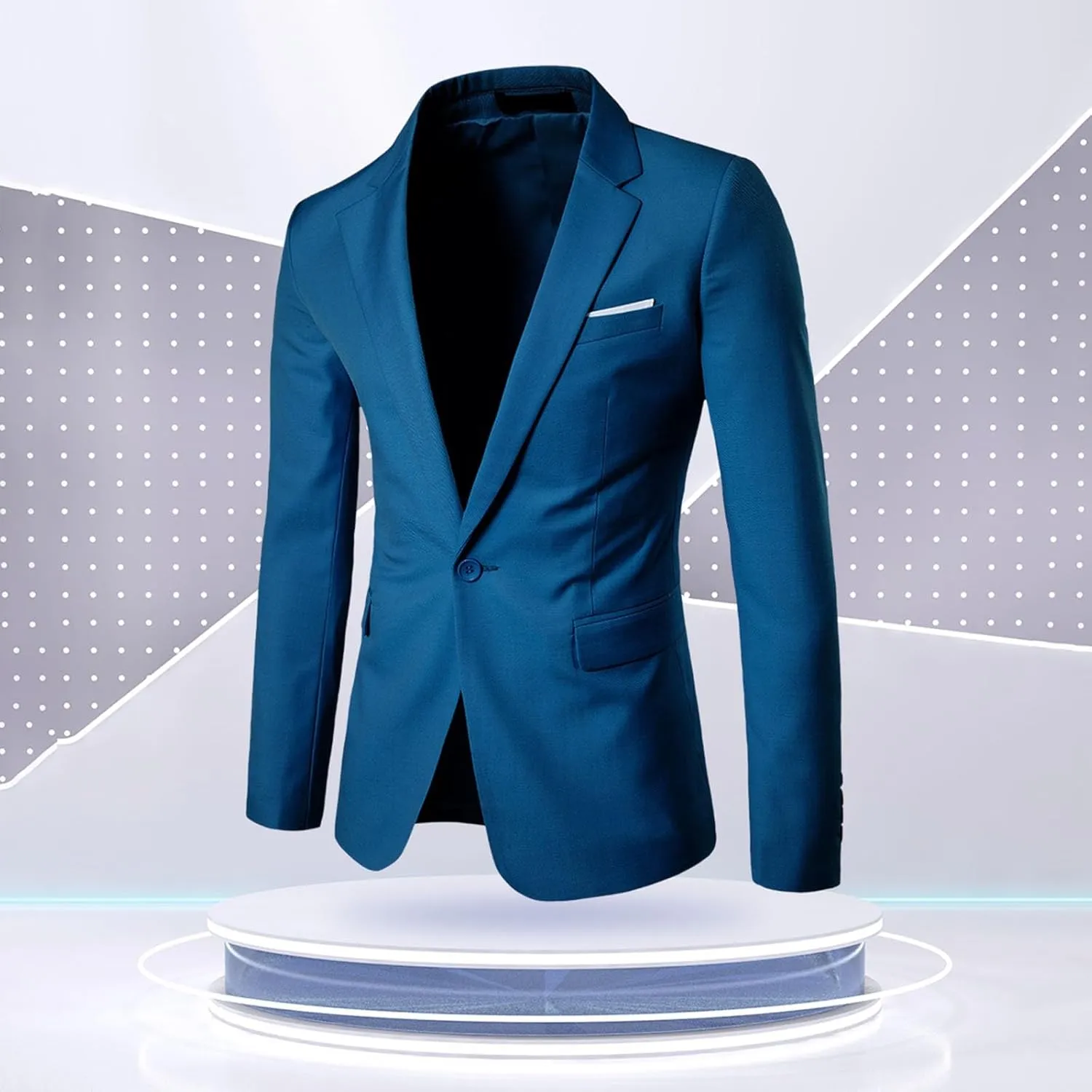 LCMTWX Blazer For Men One Button Slim Fit Sport Coat Business Daily Summer Jacket Men Summer Suits For Men Windbreaker