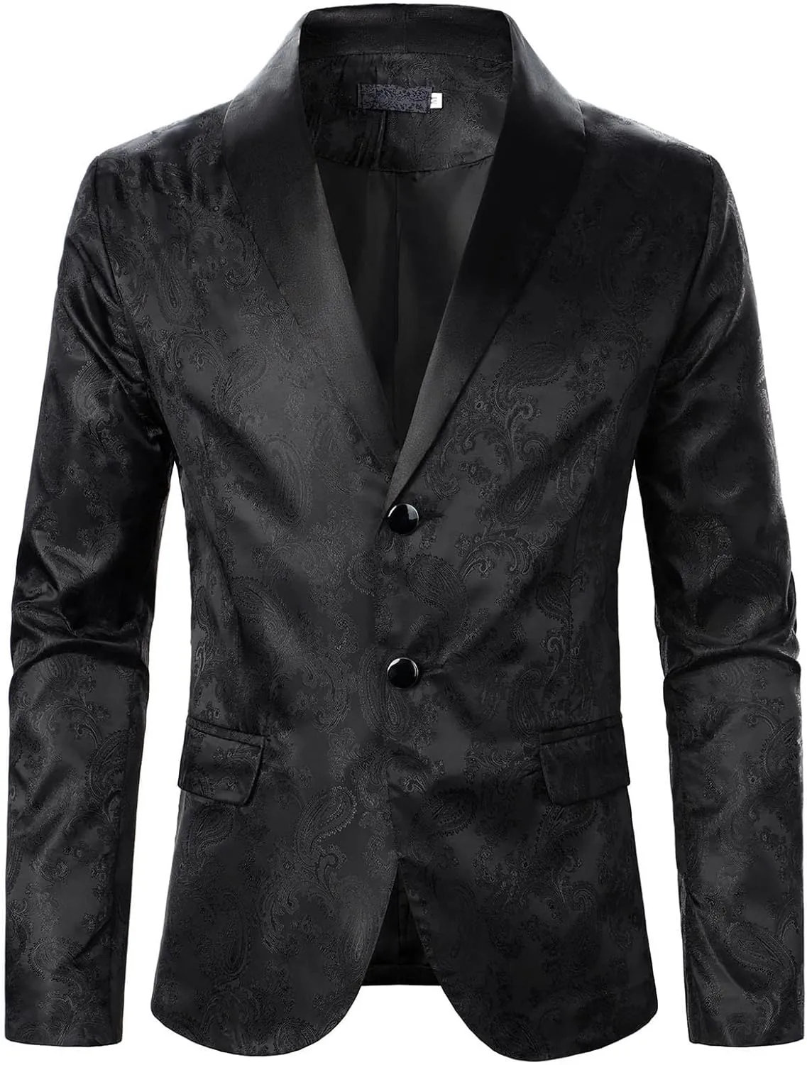 LCMTWX Blazers for Men Button Top Men's Casual Fit Suit One Jacket Charm Coat Sequin Party Men's Coats Jackets Mens Suit