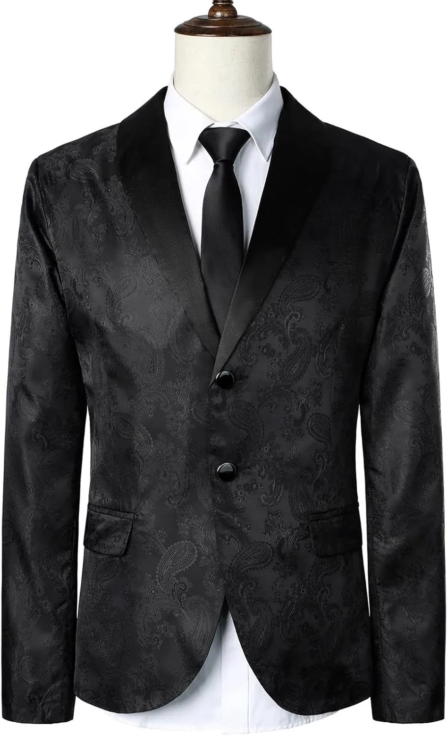 LCMTWX Blazers for Men Button Top Men's Casual Fit Suit One Jacket Charm Coat Sequin Party Men's Coats Jackets Mens Suit
