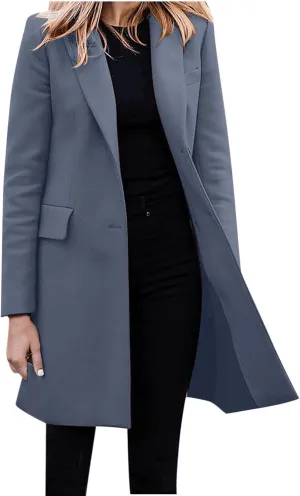 LCMTWX Trench Coat for Women 2023 Office Sleeveless Button Woolen Jacket Coat Trench Coat Women Trench Coats for Women