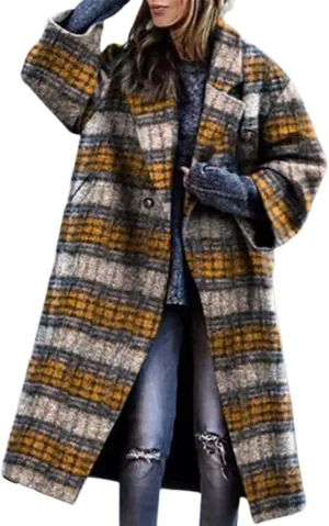 LCMTWX Women's 2023 Fashion Winter Coat Womens Elegant Windbreaker Wild Winter Women's Coat Trench Coats for Women Fall