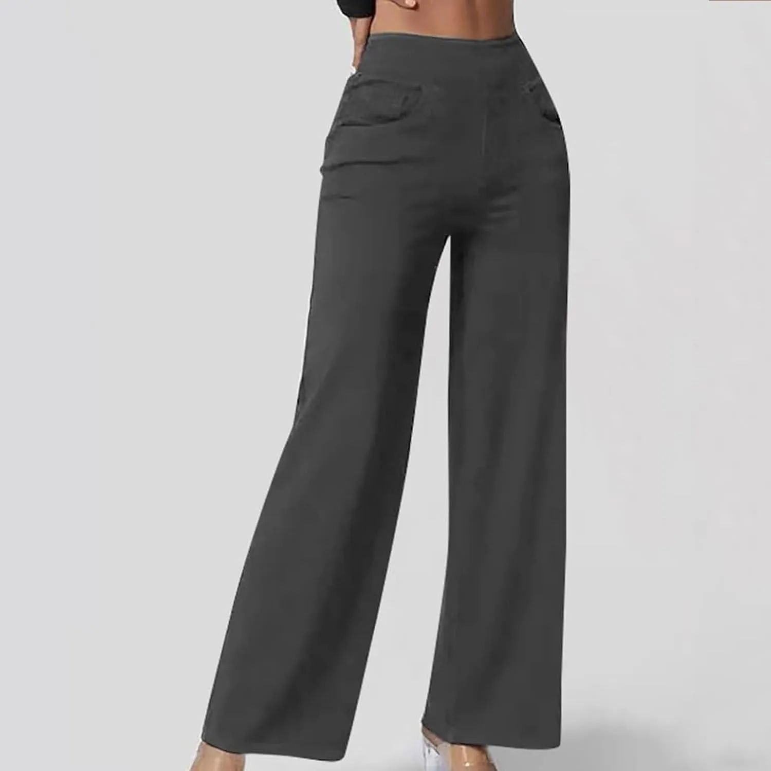 Leggings That Look Like Jeans Women Tummy Control Pull On Stretchy Jeans High Waisted Skinny Jean Leggings with Pockets