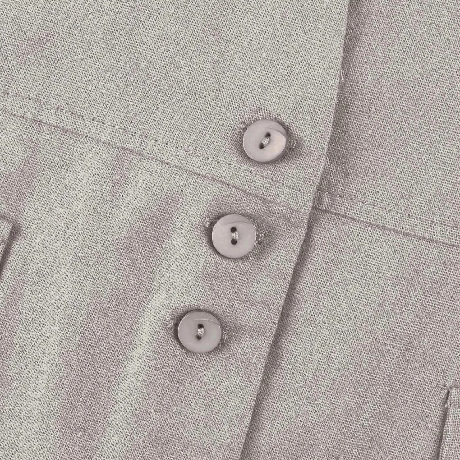 Linen Vest Women,2024 Trendy Button Sleeveless Blazer Cardigans Waistcoat,Dressy Casual V Neck Lightweight Jacket