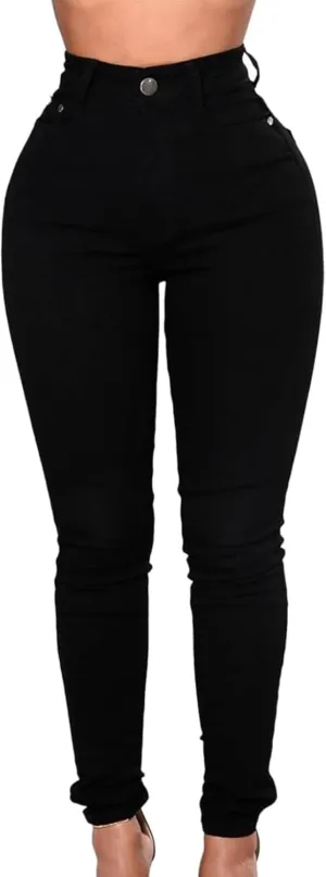 Maiyifu-GJ Womens High Waisted Skinny Butt Lifting Jeans Slim Fit Stretch Jeans Distressed Denim Pants for Women