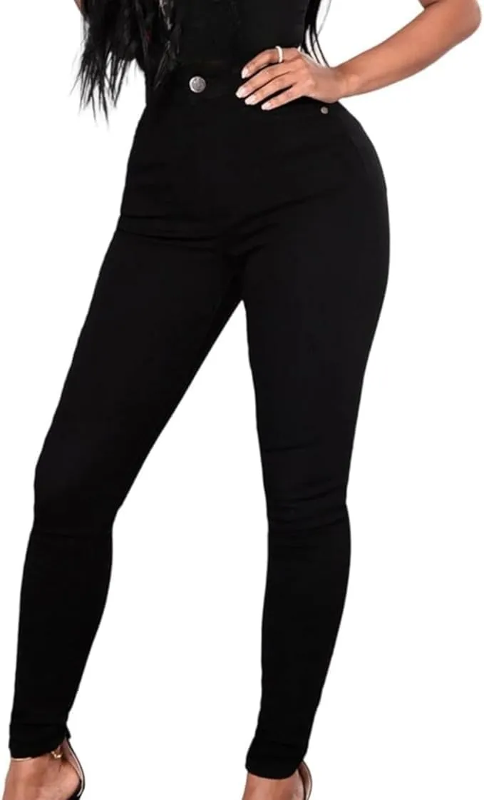 Maiyifu-GJ Womens High Waisted Skinny Butt Lifting Jeans Slim Fit Stretch Jeans Distressed Denim Pants for Women
