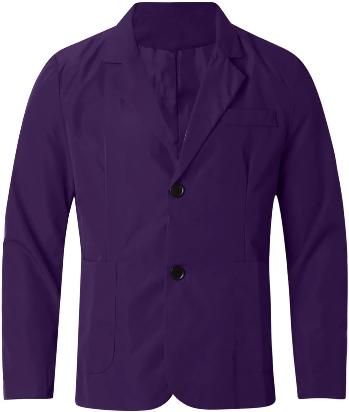 Men Casual Blazer One Button Sport Coat Slim Fit Lightweight Business Suit Jackets Business Basic Sports Coats