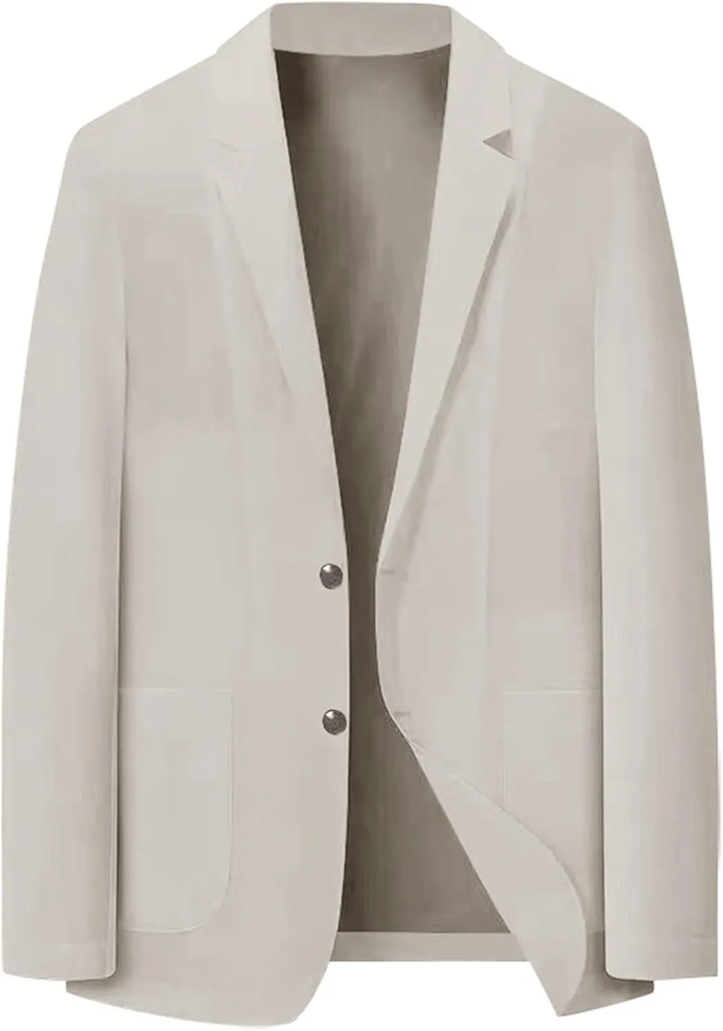 Men Casual Blazer One Button Sport Coats Slim Fit Lightweight Business Suit Jackets Business Basic Sports Coats