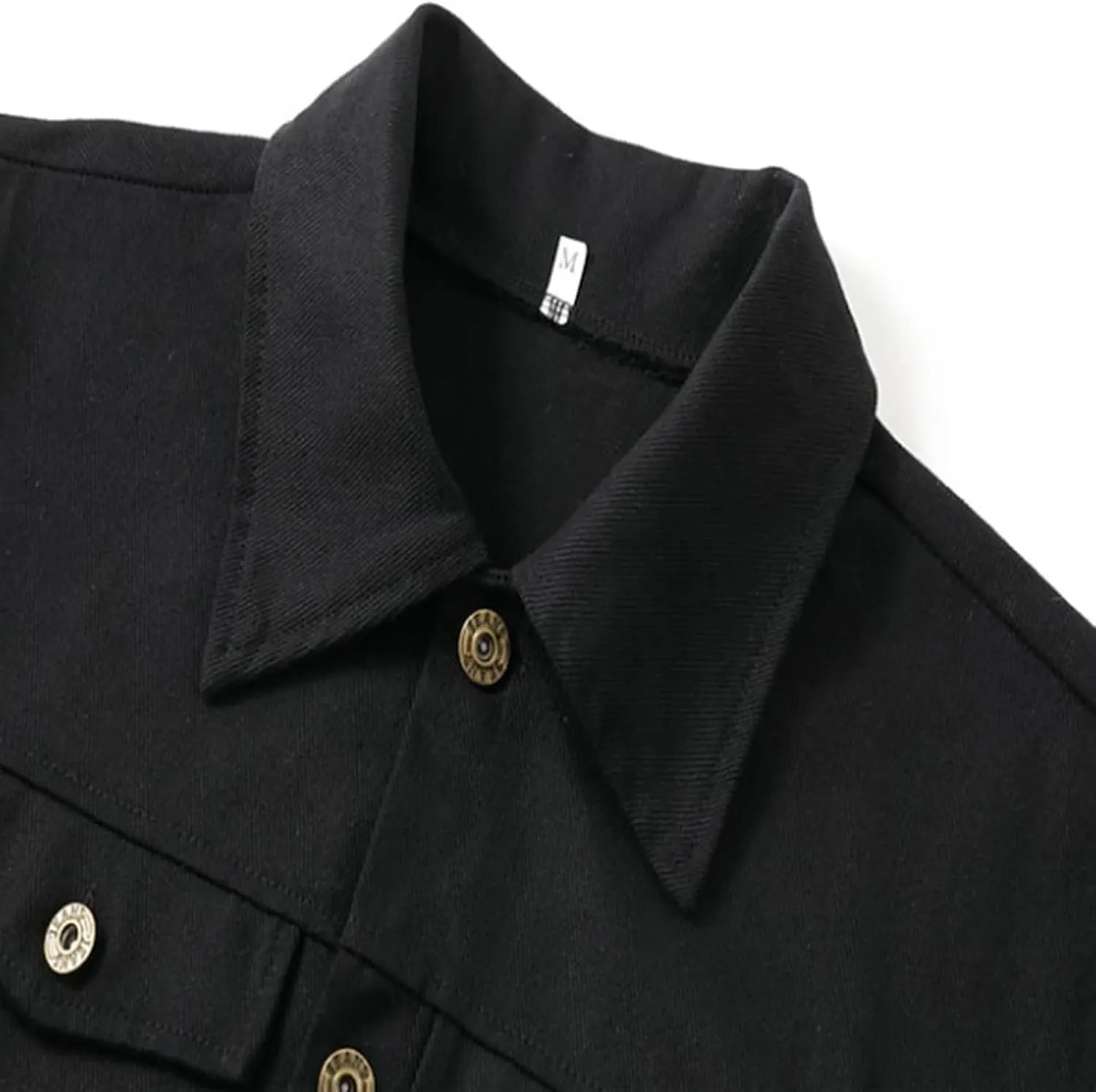 Men's Corduroy Jacket Sherpa Lined Fleece Trucker Jackets Fashion Turn-down Collar Jacket Warm Winter Coat Jacket