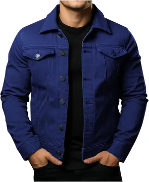 Men's Corduroy Jacket Sherpa Lined Fleece Trucker Jackets Fashion Turn-down Collar Jacket Warm Winter Coat Jacket