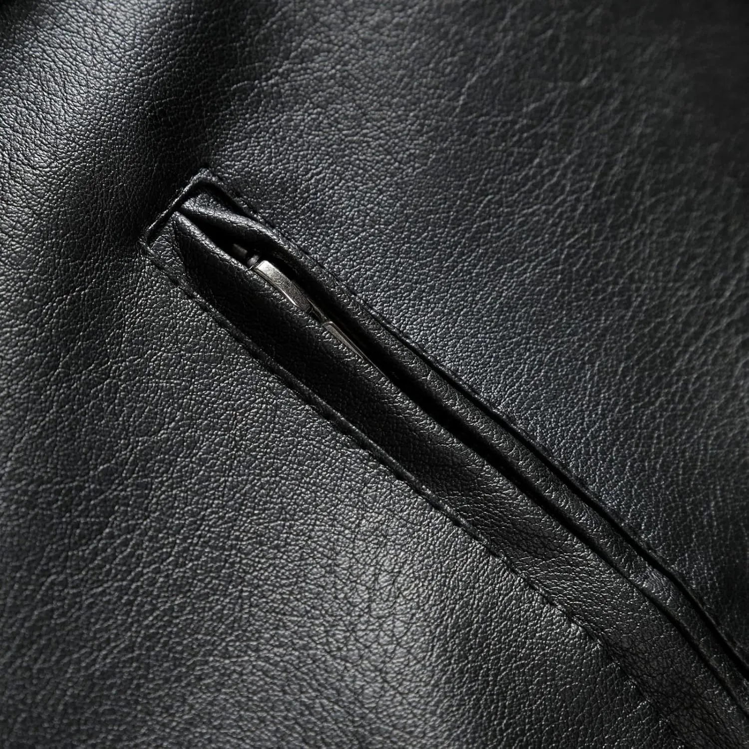 Men's Faux Leather Motorbike Bomber Jacket Mens Motorcycle Jackets Moto Biker Trucker Coats Vintage PU Coat Blazer
