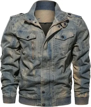 Mens Leather Jacket Heated Jacket Casual Winter Warm Top Blouse Thickening Coat Outwear Top Blouse Jacket