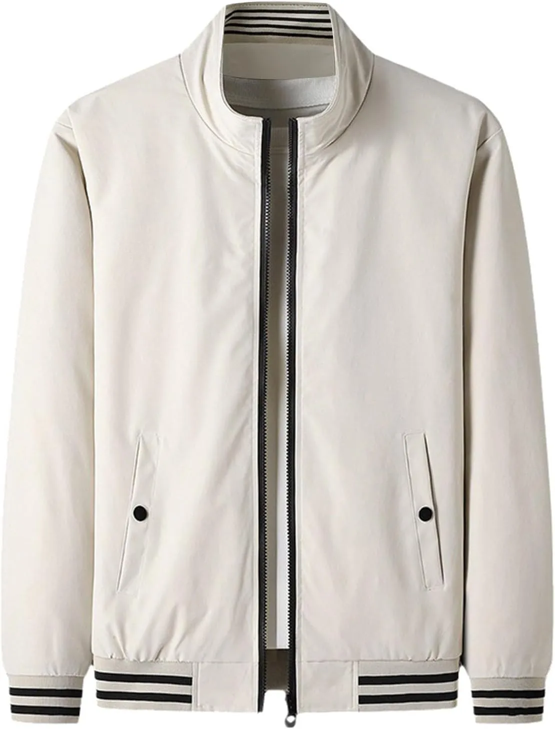 Mens Lightweight Jackets Light Windbreaker Casual Flight Bomber Jackets Fall Winter Warm Active Coat Outwear