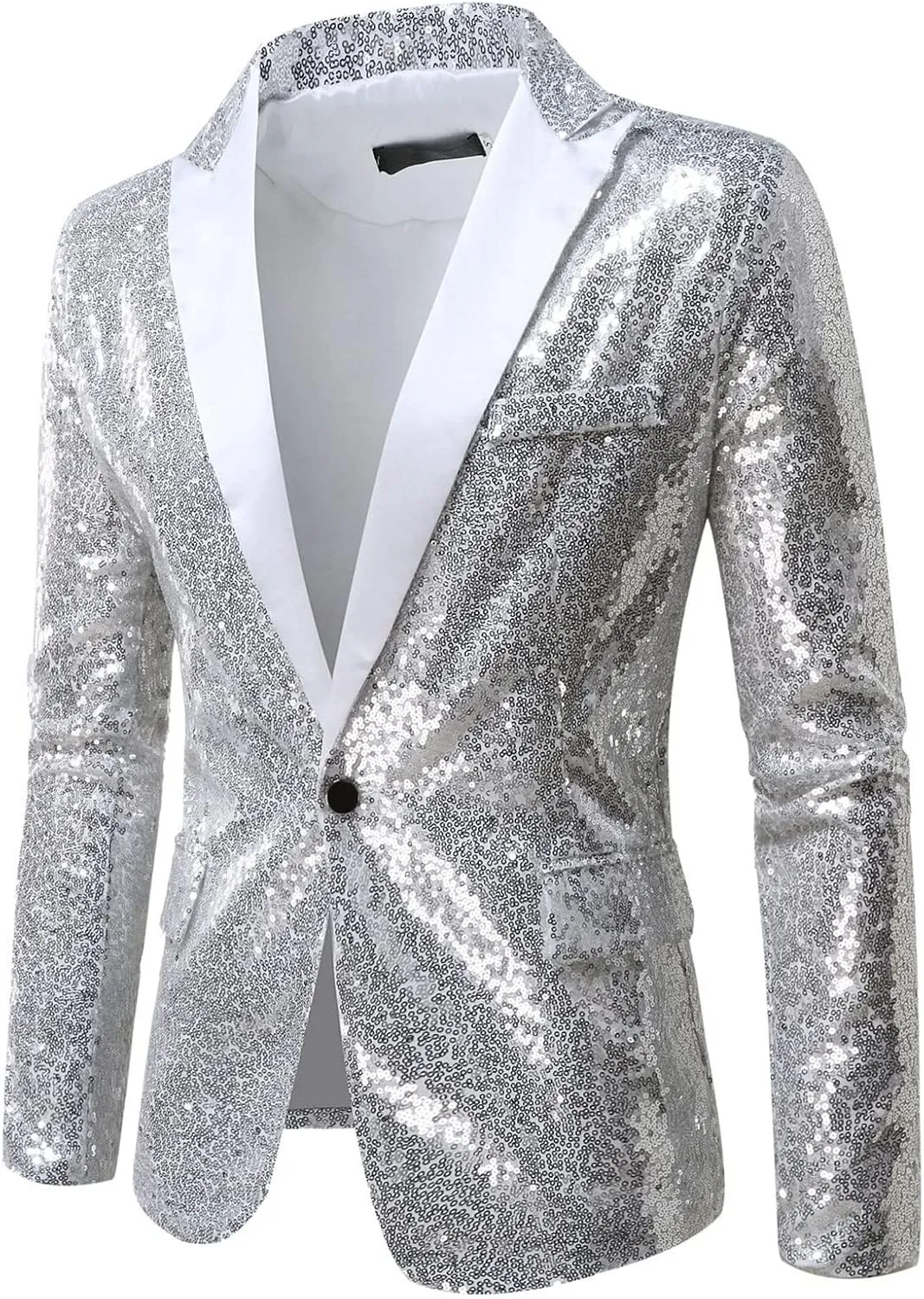 Men'S Sport Coats & Blazers Party Dinner Prom One Button Suit Jacket Mens Blazers And Sport Coats White Linen