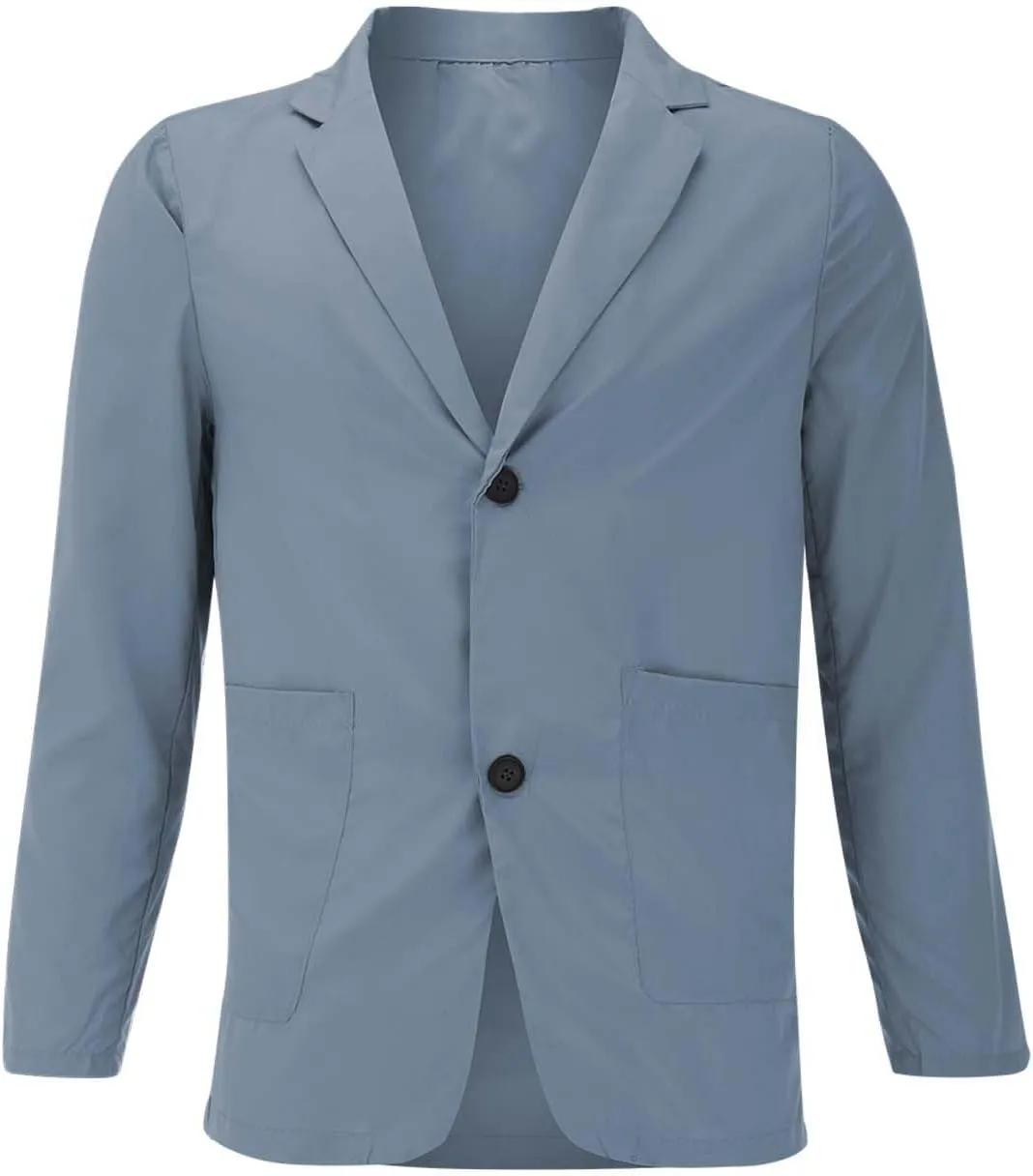 Mens Sports Coat 2024 Fit One Button Suit Coat Jacket Tops Men Fashion Men'S Sport Coats & Blazers 2 Piece Set For