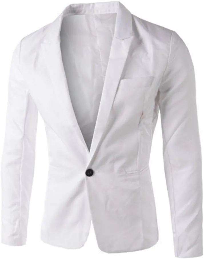 Mens Sports Coat 2024 Fit One Button Suit Coat Jacket Tops Men Fashion Men'S Sport Coats & Blazers 2 Piece Set For