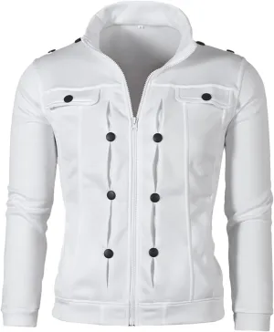 Men's Winter Jacket Thick Light Lightweight Comfortable Leisure Jacket Fleece Slim Fit Solid Color Coats Stylish Jackets