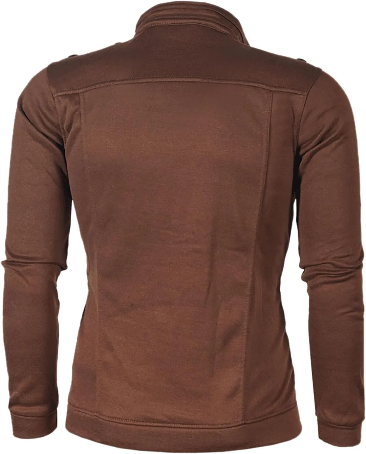 Men's Winter Jacket Thick Light Lightweight Comfortable Leisure Jacket Fleece Slim Fit Solid Color Coats Stylish Jackets