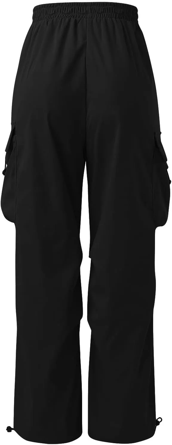 Men's Work Pants Loose Big Wide Leg Trousers Side Pockets 4 Pockets Casual Sports Trousers Sweatpants for Men