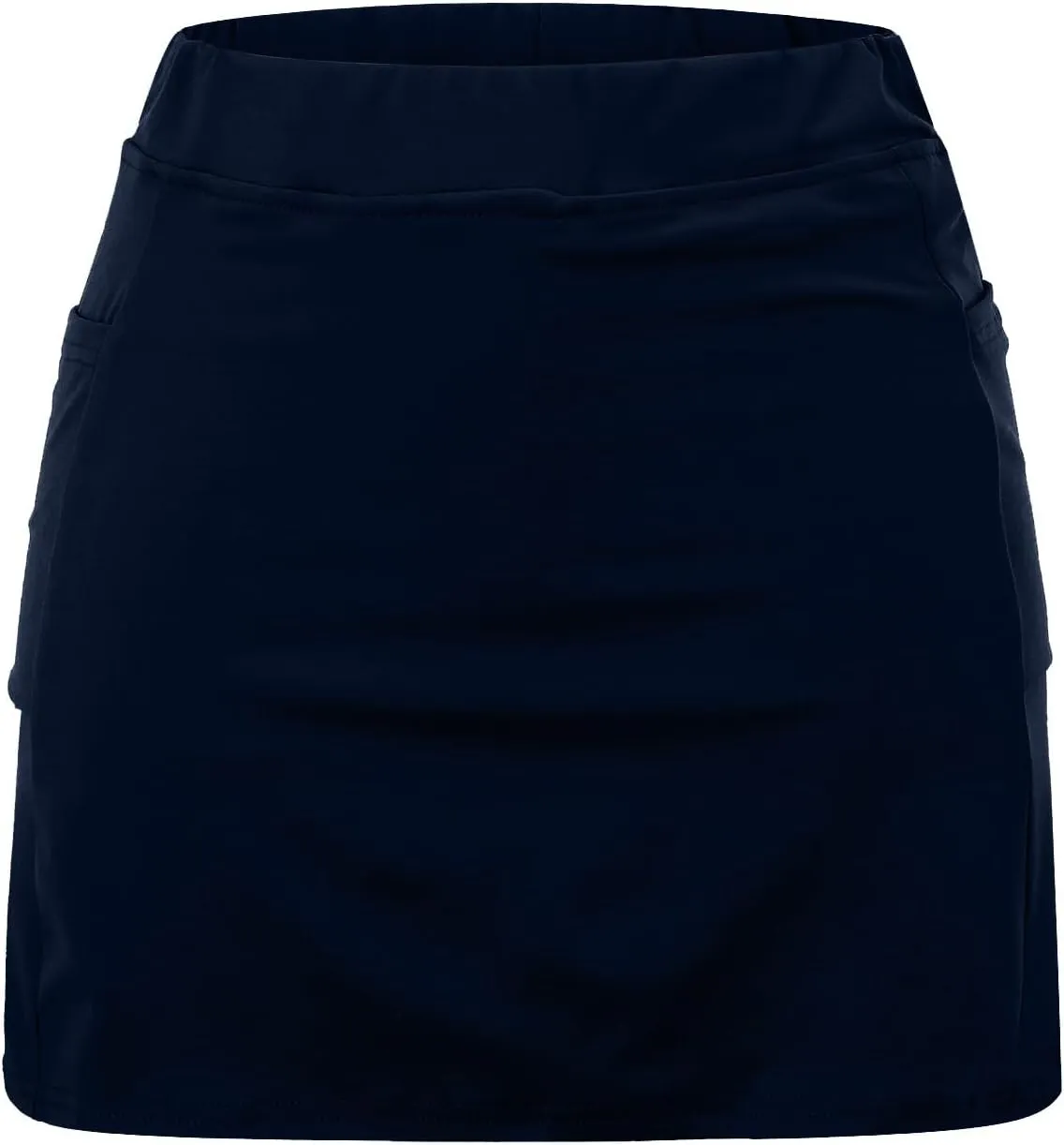 Navy Tennis Skirts for Women Running Shorts Built in Spandex Women Spandex Shorts Women Gym