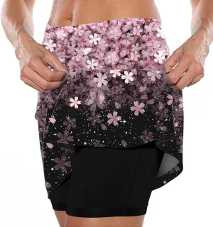 Pleated Athletic Skirts for Women Long Running Shorts for Men 5 inch Black Mini Skirt with Shorts Girls