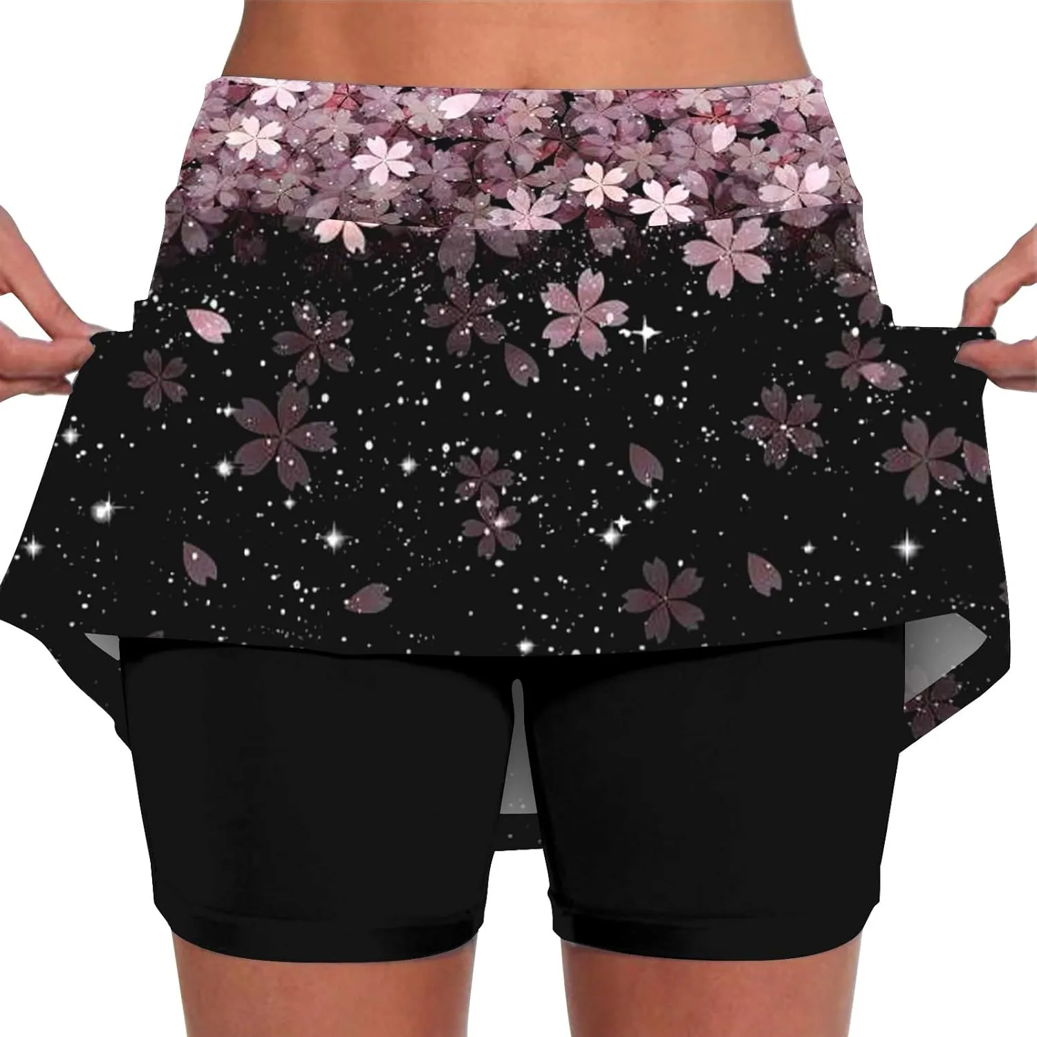 Pleated Athletic Skirts for Women Long Running Shorts for Men 5 inch Black Mini Skirt with Shorts Girls