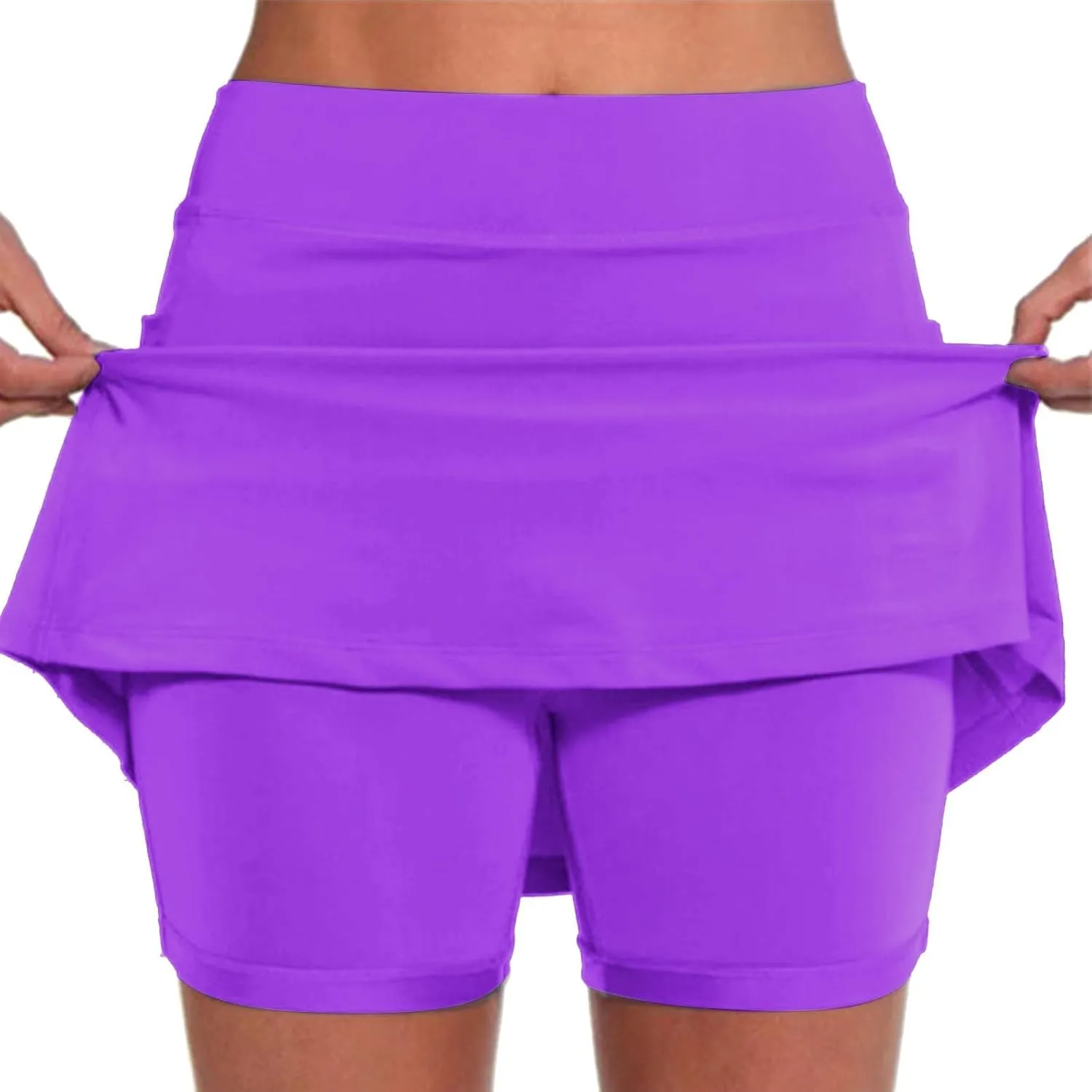Pleated Skirts for Women Athletic Workout Shorts Women Plus Size Womens Shorts Athletic no Liner