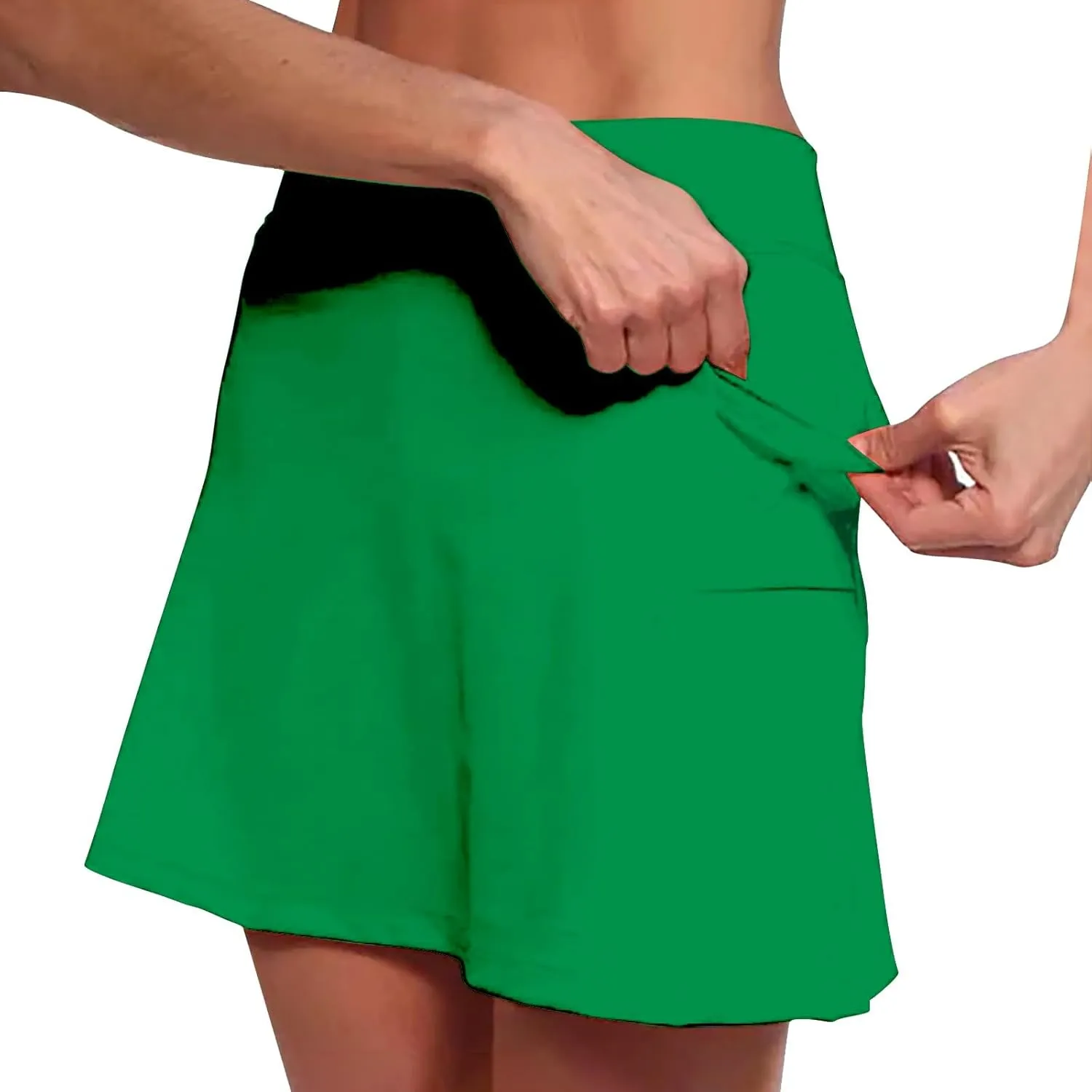 Pleated Skirts for Women Athletic Workout Shorts Women Plus Size Womens Shorts Athletic no Liner