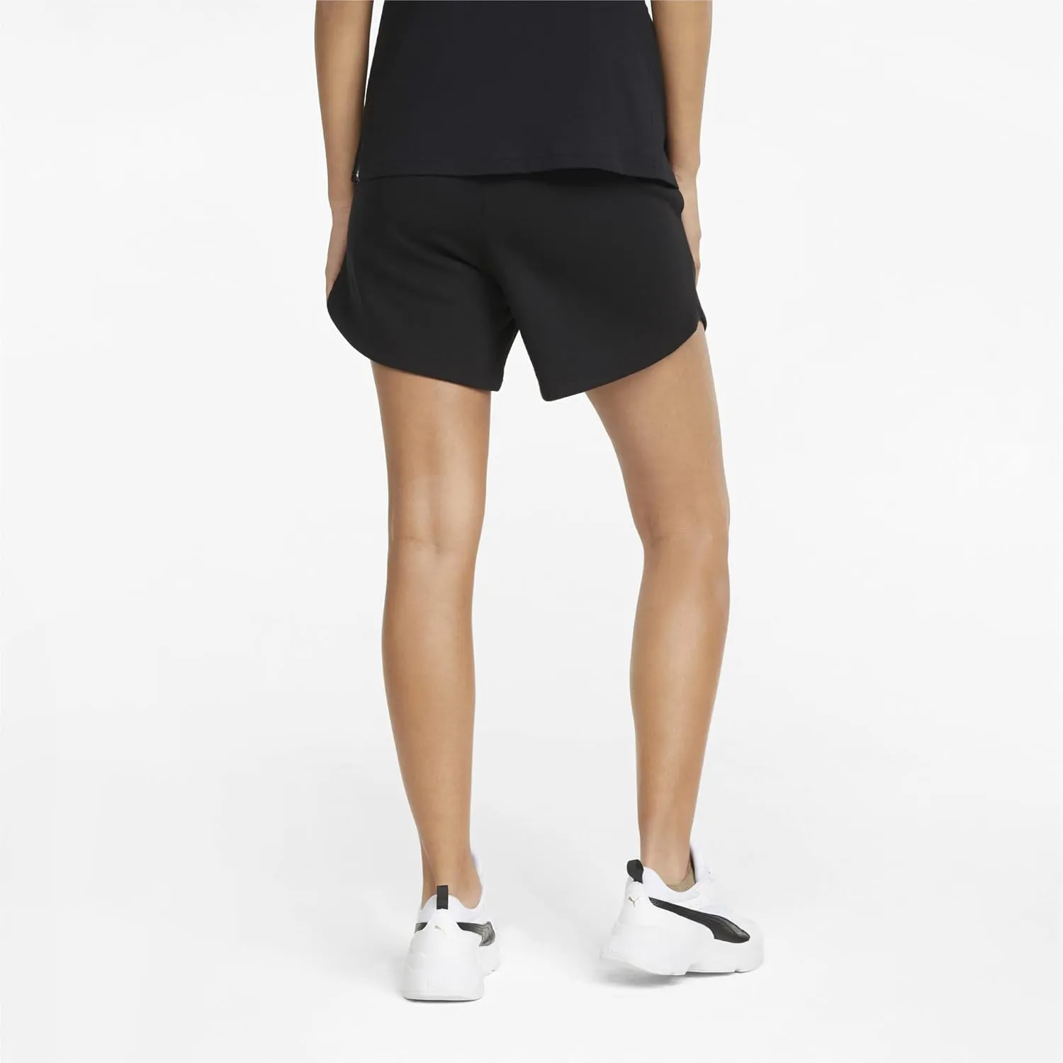 PUMA Women's Essentials 5" High Waist Shorts