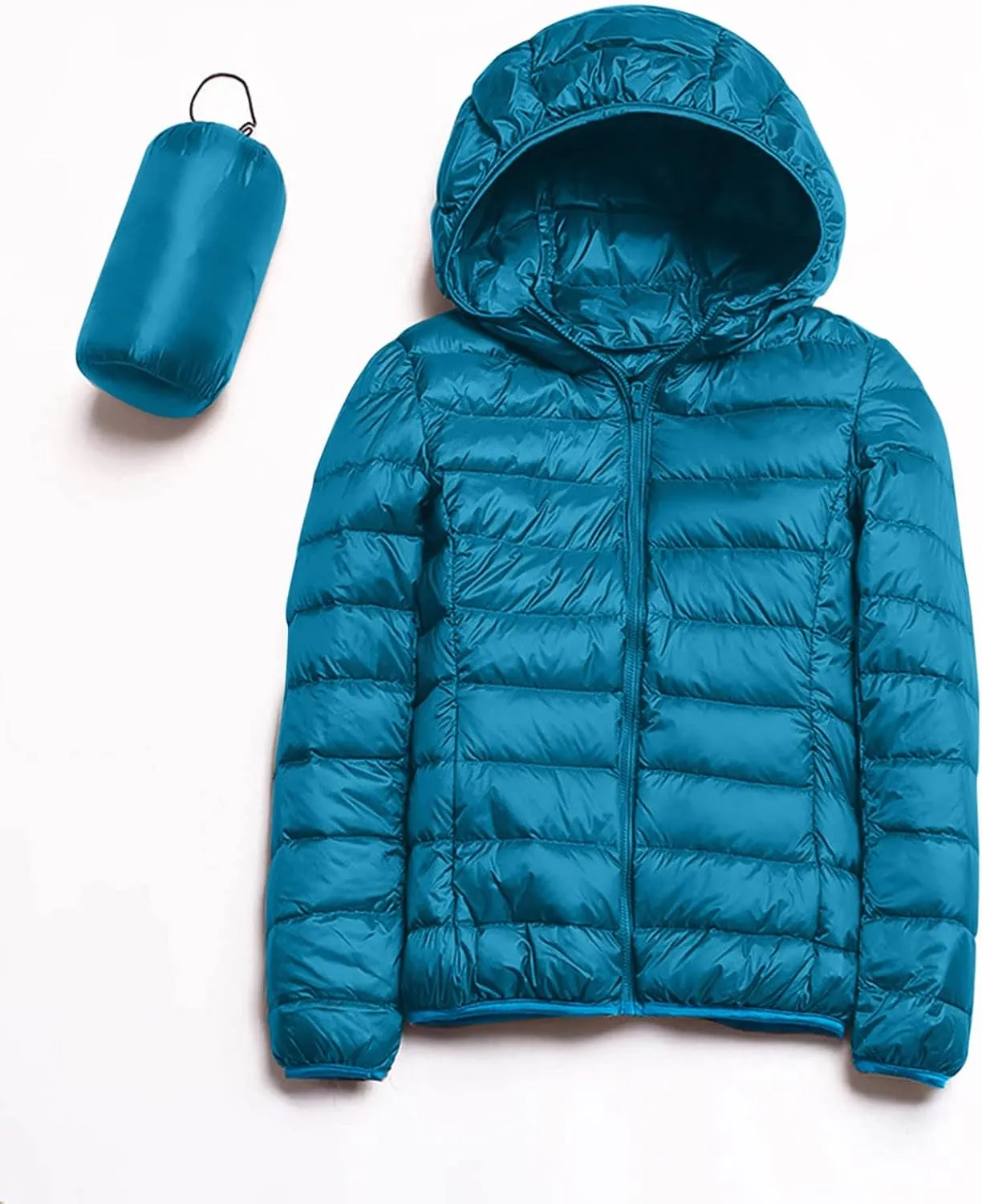 SHAOBGE Women's Packable Ultra Lightweight Jacket 2023 Winter Warm Slim Fit Duck Down Coats with Pockets Recycled Insulation