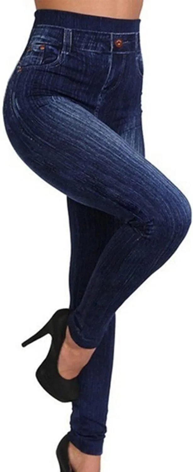 Skinny Jeans for Women High Waisted Tummy Control Jeans Stretchy Classic Slimming Jeggings Denim Trousers Pants