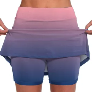 Skirts for Women Trendy Summer Maxi Khaki Biker Shorts Men Padded Underwear Tennis Skirt Plus Size Purple