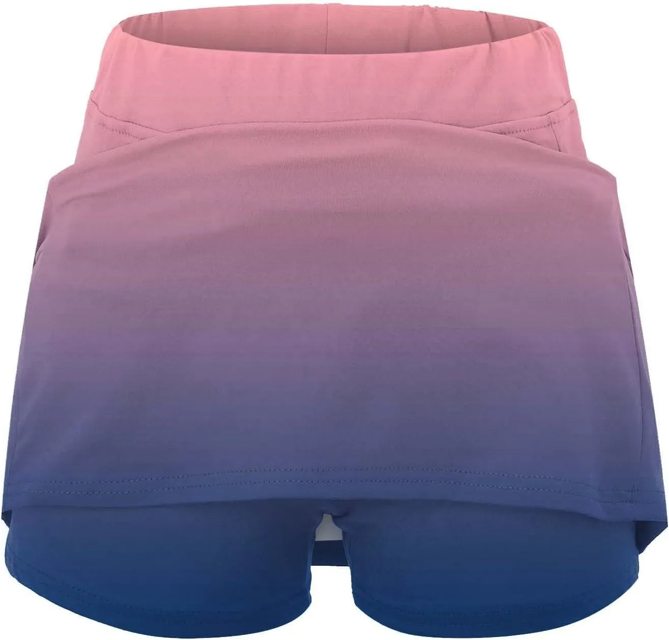 Skirts for Women Trendy Summer Maxi Khaki Biker Shorts Men Padded Underwear Tennis Skirt Plus Size Purple