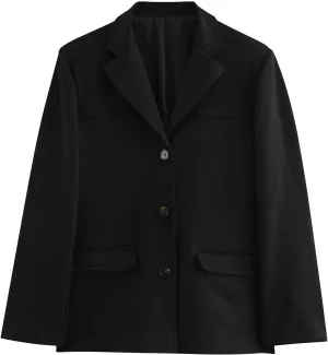 Suede Jackets Womens Y2k Faux Leather Outerwear Jacket Fall Winter Fashion 2025 Trendy Old Money Plus Size Blazers