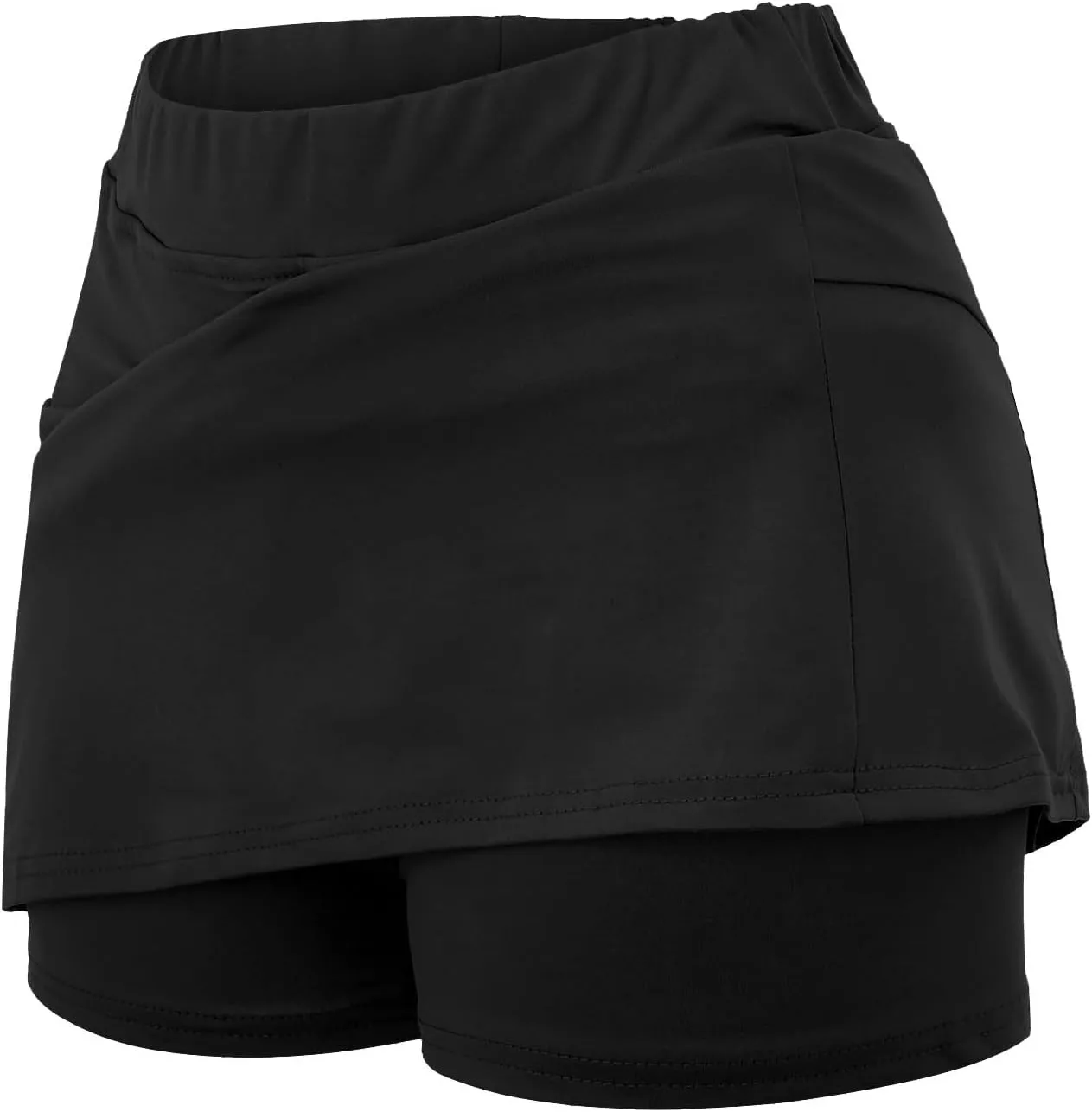 Tennis Skirts for Women high Waisted Ruffle Cotton Ribbed Bike Shorts Women Plus Size Slip Shorts for Women 4x-5x