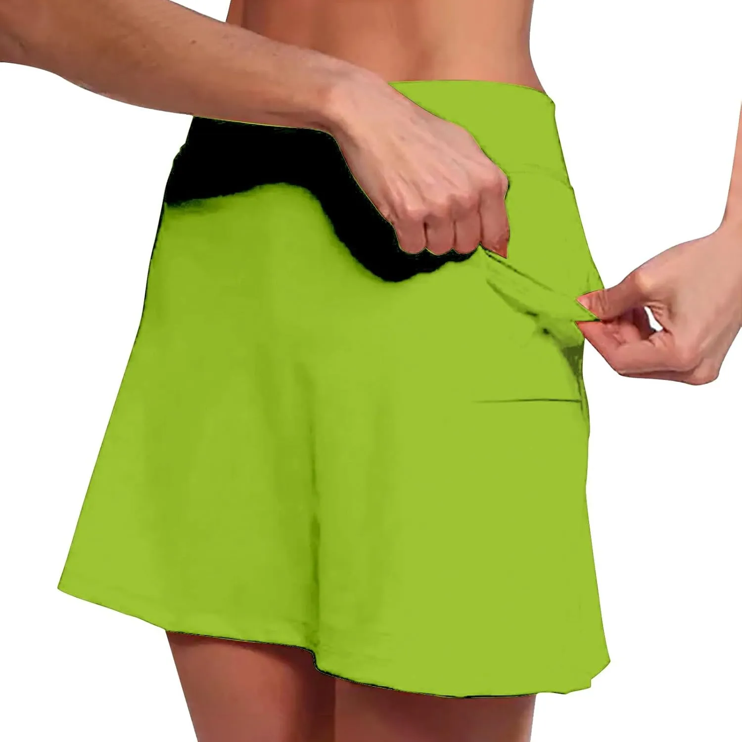 Tennis Skirts for Women with Pockets Shorts Athletic Black Mini Skirt y2k Low Rise Pink Dress Shorts