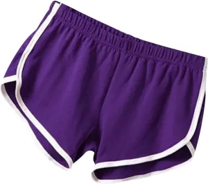 Trendy Dolphin Shorts for Women High Waist Athletic Running Shorts Lightweight Lounge Shorts Summer Casual Shorts