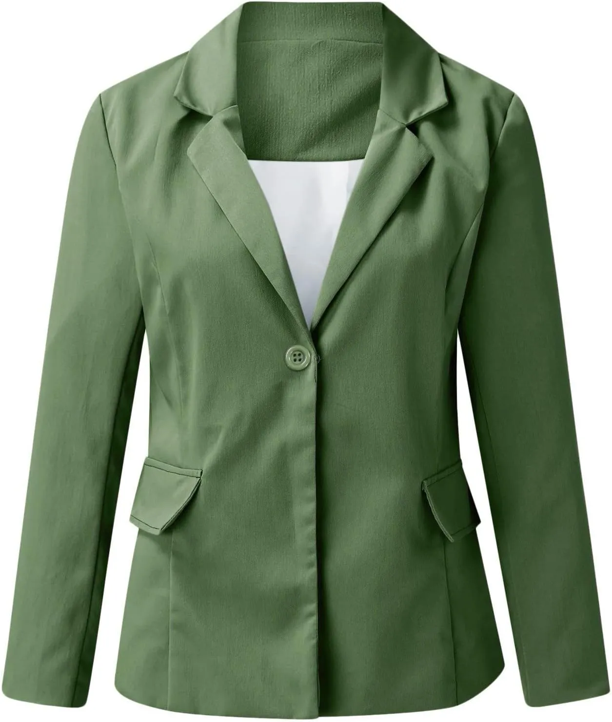 Women Business Casual Dressy Blazer Professional Work Suit Jacket with Pockets Interview Outfits for Women