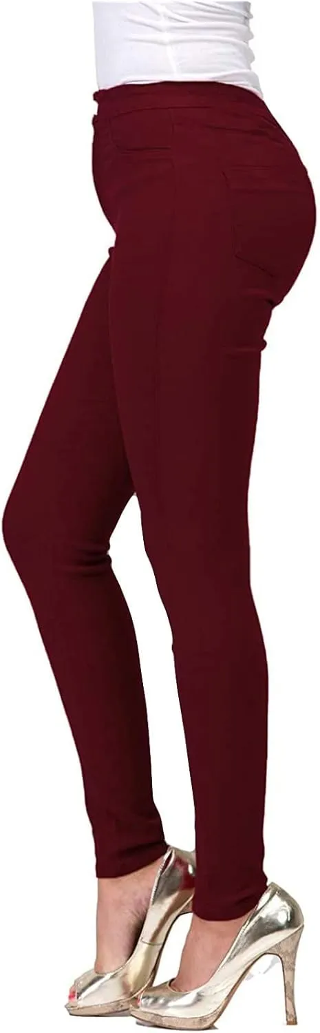 Women Jeans High Waisted Skinny Stretchy Soft Slim Fit Distressed Comfy Classic Jeggings Denim Pants Skinny Jeans