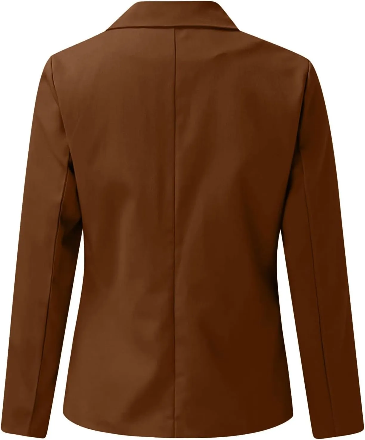 Womens Blazer Dresses Midi Length,Casual Solid Color Suit Jacket Lapel Keep Warm and Slim Blazers Casual Plus Size