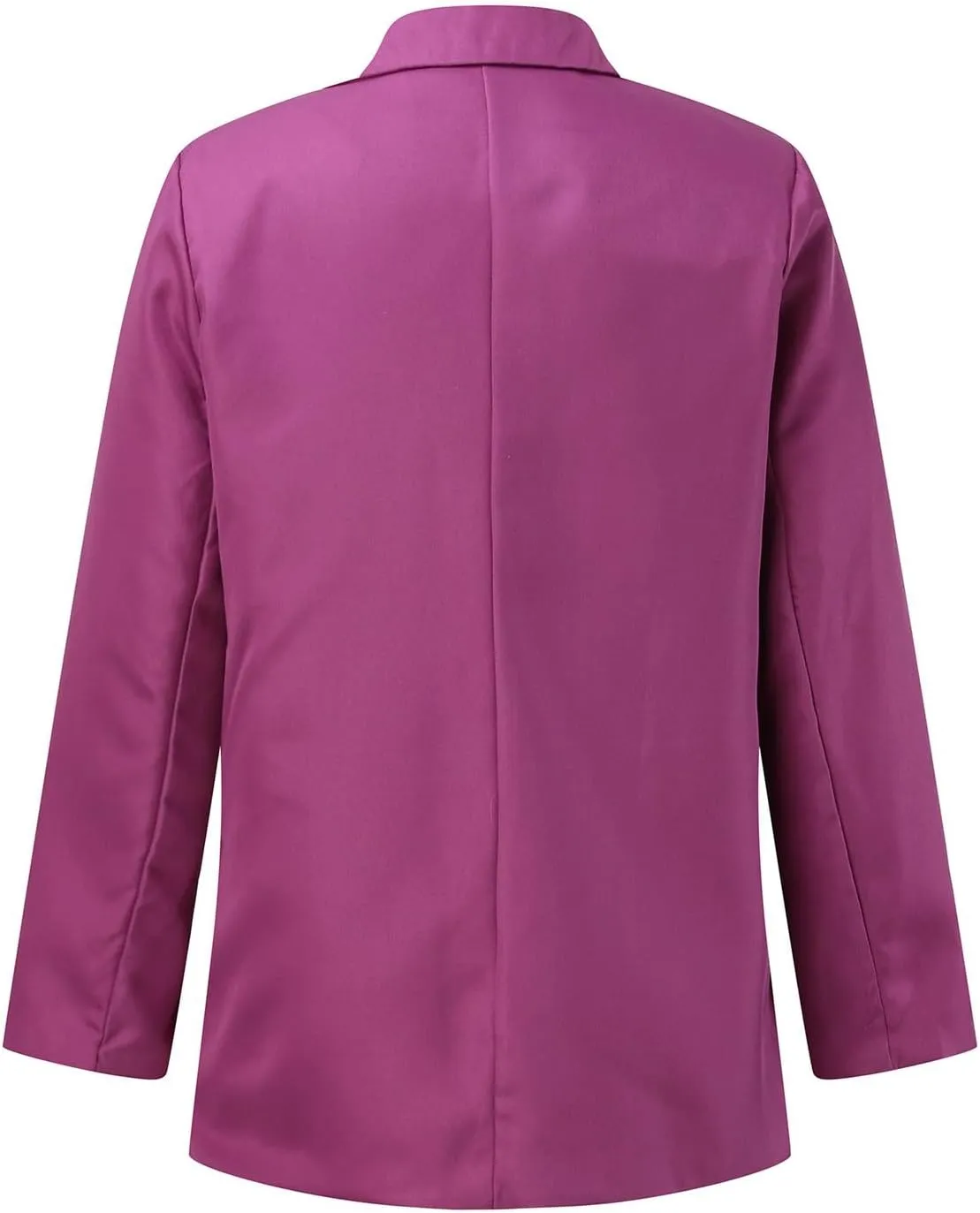 Womens Blazer Dresses Midi Length,Casual Solid Color Suit Jacket Lapel Keep Warm and Slim Blazers Casual Plus Size