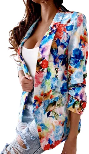 Womens Blazers Dressy Casual Causal Women's Jackets Open Front Prtite Novelty Jacket Fit It Oversized Blazer