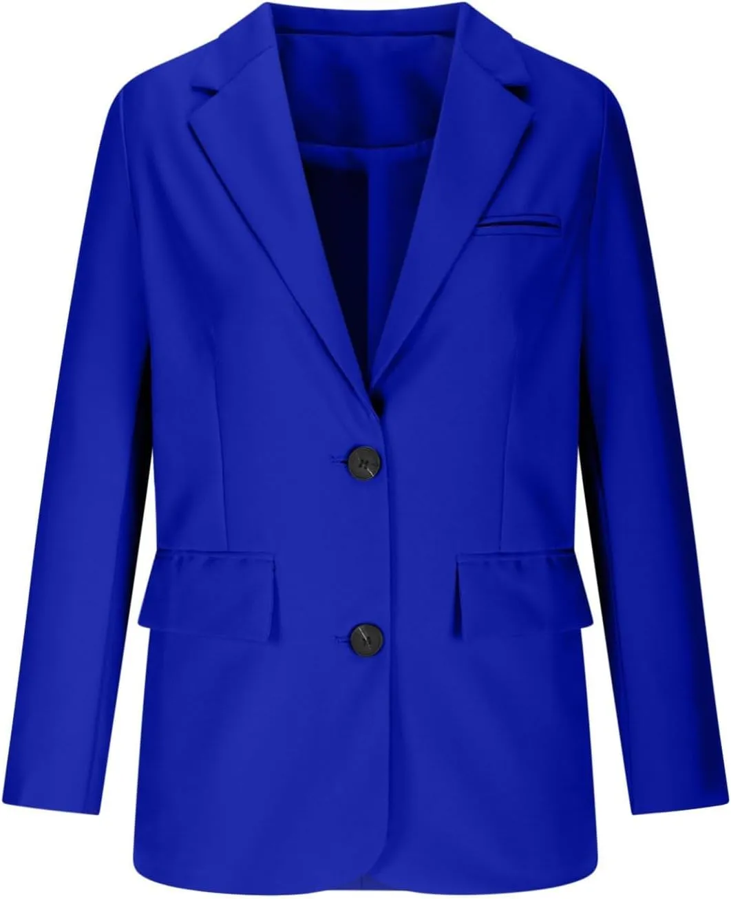 Womens Blazers Dressy Casual Long Sleeve Button Open Front Suit Jackets Work Office Blazers Jacket Trendy Clothes