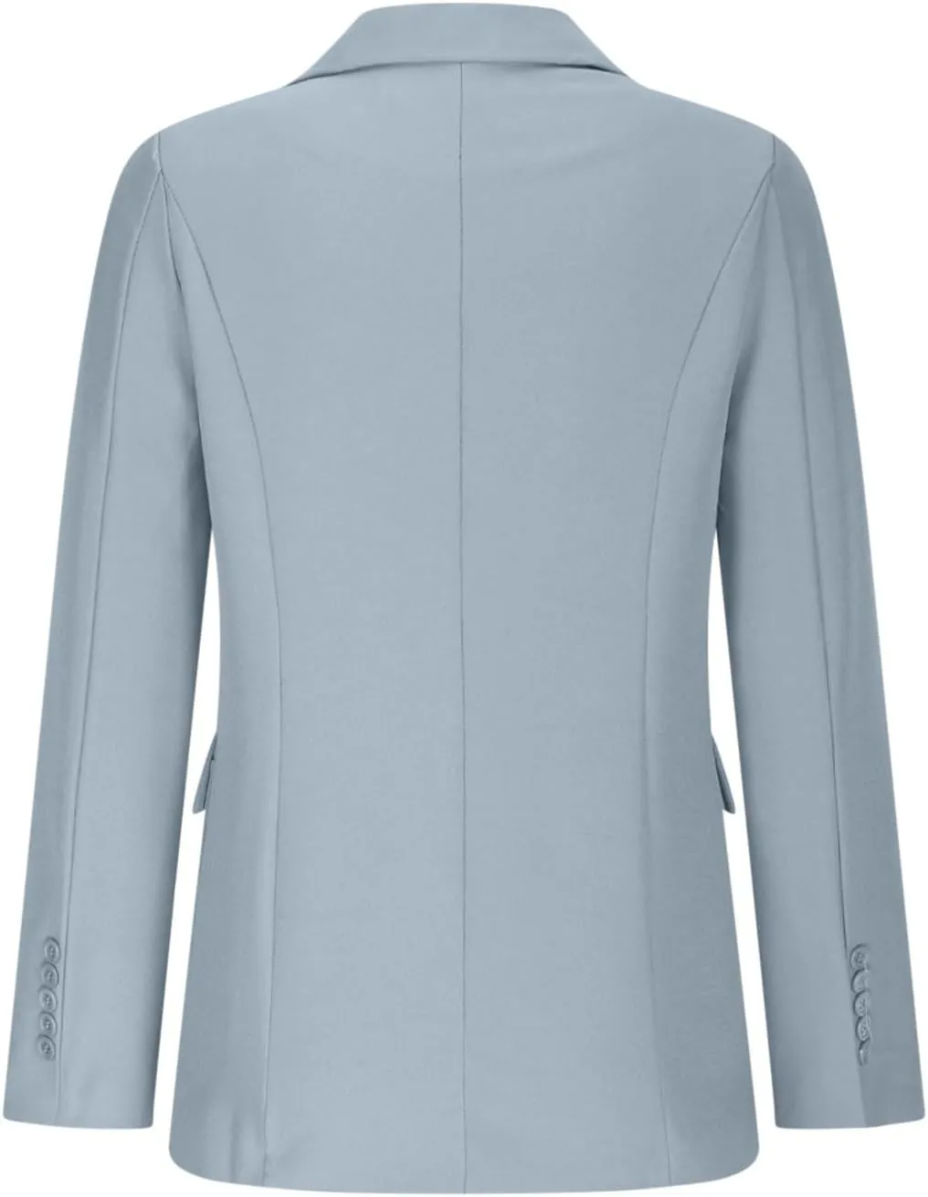 Womens Bussiness Casual Blazers with Shoulder Pads Fall Fashion Open Front Long Sleeve Work Office Oversized Blazer
