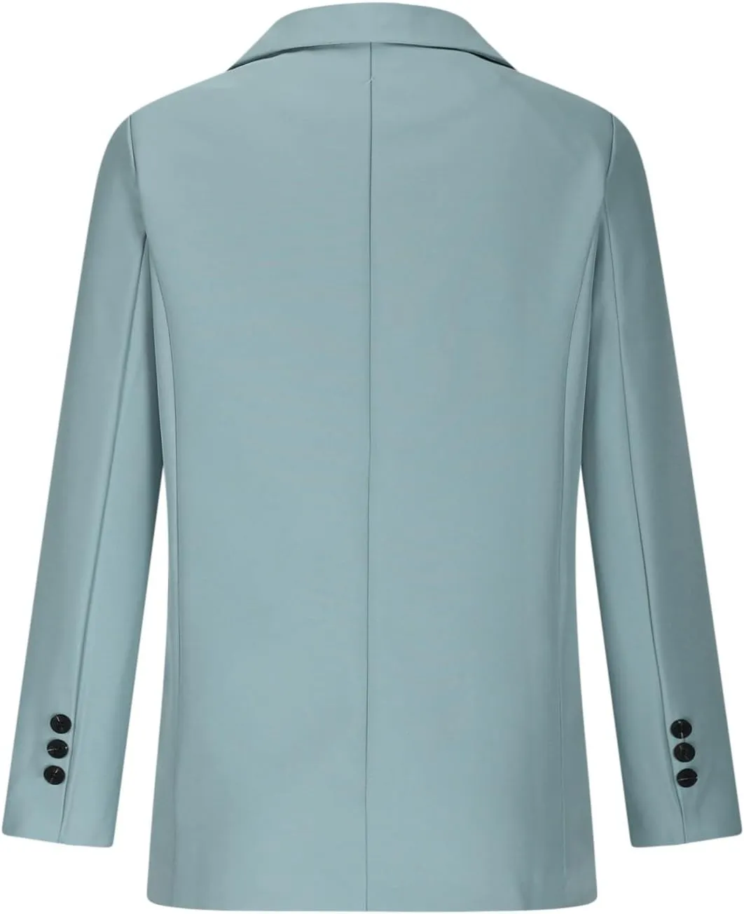 Womens Bussiness Casual Blazers with Shoulder Pads Fall Fashion Open Front Long Sleeve Work Office Oversized Blazer